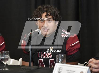 Thumbnail 1 in Trinity League Football Media Day - JSerra Catholic photogallery.