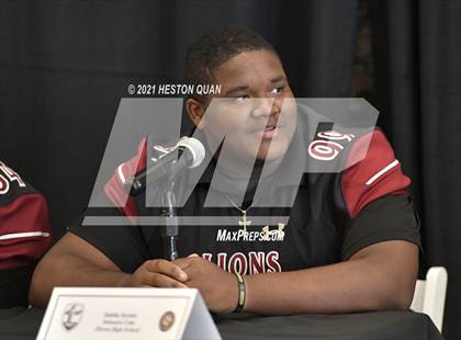 Thumbnail 3 in Trinity League Football Media Day - JSerra Catholic photogallery.