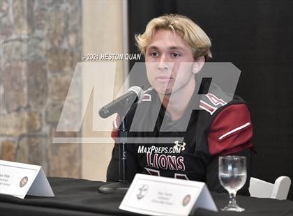 Thumbnail 3 in Trinity League Football Media Day - JSerra Catholic photogallery.