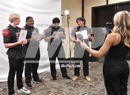 Thumbnail 2 in Trinity League Football Media Day - JSerra Catholic photogallery.