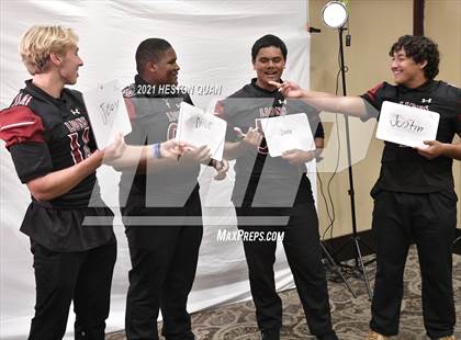 Thumbnail 1 in Trinity League Football Media Day - JSerra Catholic photogallery.