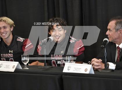 Thumbnail 2 in Trinity League Football Media Day - JSerra Catholic photogallery.