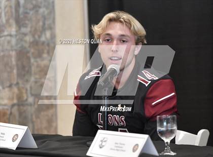 Thumbnail 1 in Trinity League Football Media Day - JSerra Catholic photogallery.