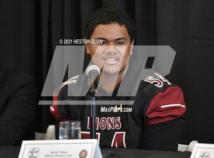Thumbnail 2 in Trinity League Football Media Day - JSerra Catholic photogallery.