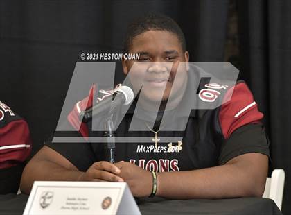 Thumbnail 1 in Trinity League Football Media Day - JSerra Catholic photogallery.
