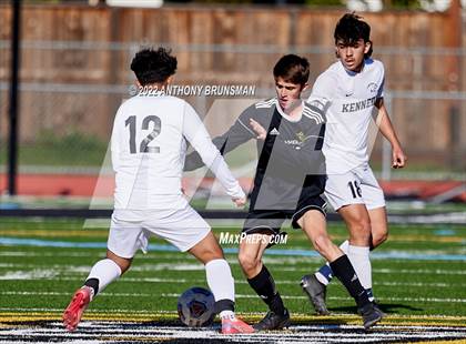 Thumbnail 3 in Kennedy @ Rio Americano (CIF SJS D2 Playoff) photogallery.