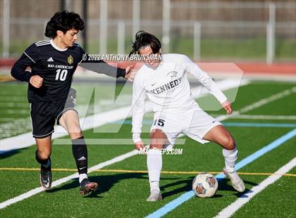 Thumbnail 2 in Kennedy @ Rio Americano (CIF SJS D2 Playoff) photogallery.