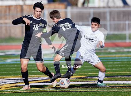 Thumbnail 2 in Kennedy @ Rio Americano (CIF SJS D2 Playoff) photogallery.