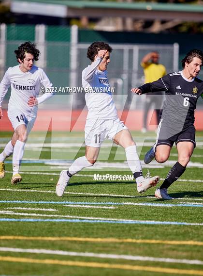 Thumbnail 2 in Kennedy @ Rio Americano (CIF SJS D2 Playoff) photogallery.
