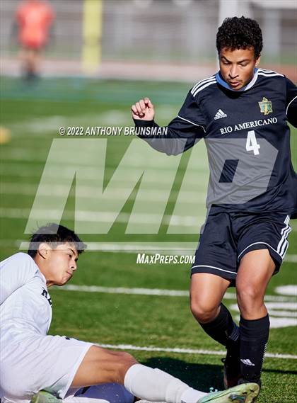 Thumbnail 2 in Kennedy @ Rio Americano (CIF SJS D2 Playoff) photogallery.
