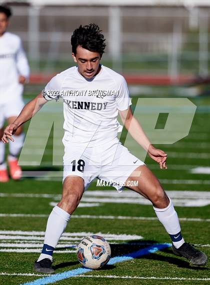 Thumbnail 2 in Kennedy @ Rio Americano (CIF SJS D2 Playoff) photogallery.