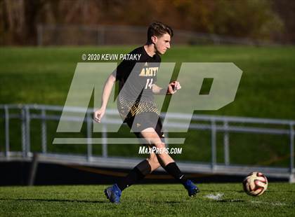 Thumbnail 3 in Notre Dame, WH @ Amity Regional (SCC Div C 1st Round) photogallery.