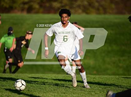 Thumbnail 1 in Notre Dame, WH @ Amity Regional (SCC Div C 1st Round) photogallery.