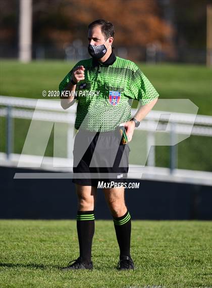 Thumbnail 3 in Notre Dame, WH @ Amity Regional (SCC Div C 1st Round) photogallery.