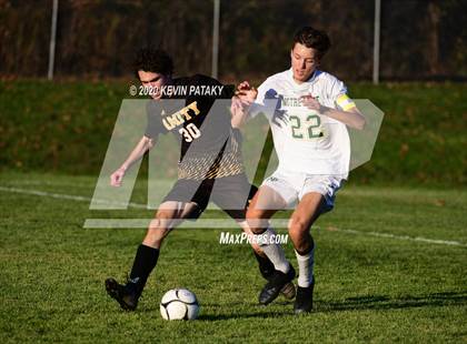Thumbnail 2 in Notre Dame, WH @ Amity Regional (SCC Div C 1st Round) photogallery.