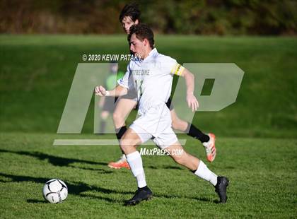 Thumbnail 2 in Notre Dame, WH @ Amity Regional (SCC Div C 1st Round) photogallery.