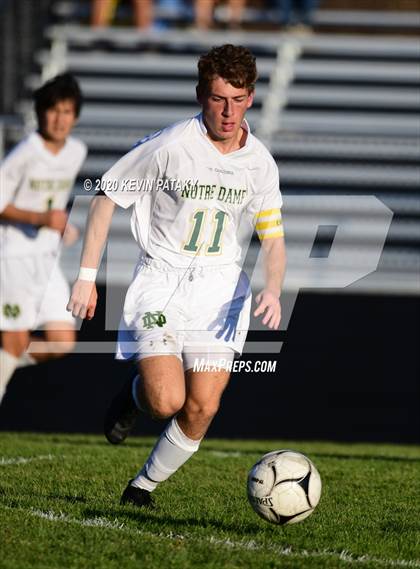 Thumbnail 2 in Notre Dame, WH @ Amity Regional (SCC Div C 1st Round) photogallery.