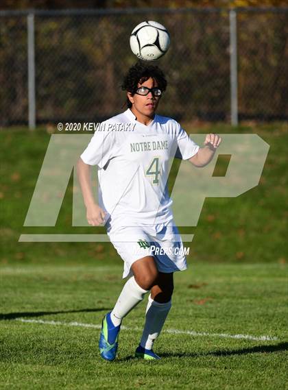 Thumbnail 1 in Notre Dame, WH @ Amity Regional (SCC Div C 1st Round) photogallery.