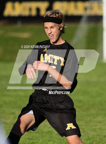 Thumbnail 1 in Notre Dame, WH @ Amity Regional (SCC Div C 1st Round) photogallery.