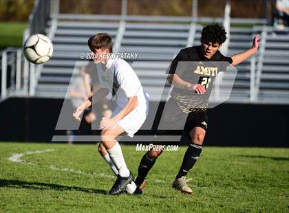 Thumbnail 2 in Notre Dame, WH @ Amity Regional (SCC Div C 1st Round) photogallery.