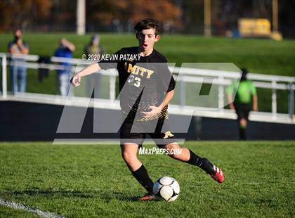 Thumbnail 2 in Notre Dame, WH @ Amity Regional (SCC Div C 1st Round) photogallery.