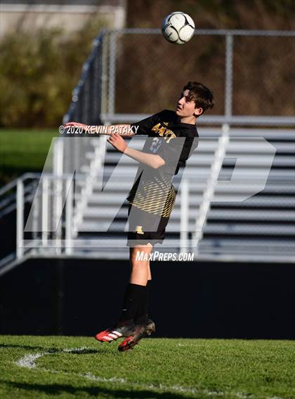 Thumbnail 2 in Notre Dame, WH @ Amity Regional (SCC Div C 1st Round) photogallery.