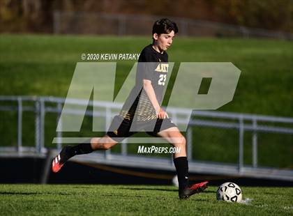 Thumbnail 1 in Notre Dame, WH @ Amity Regional (SCC Div C 1st Round) photogallery.