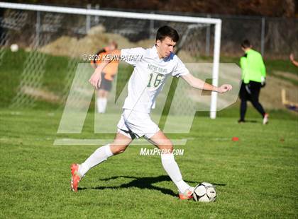 Thumbnail 2 in Notre Dame, WH @ Amity Regional (SCC Div C 1st Round) photogallery.