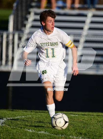 Thumbnail 1 in Notre Dame, WH @ Amity Regional (SCC Div C 1st Round) photogallery.