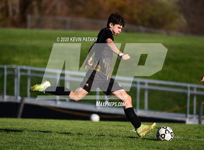 Thumbnail 1 in Notre Dame, WH @ Amity Regional (SCC Div C 1st Round) photogallery.