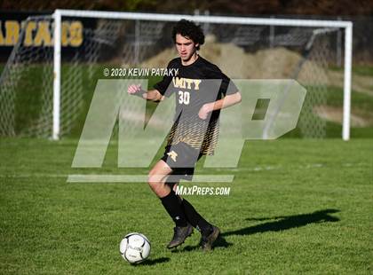 Thumbnail 3 in Notre Dame, WH @ Amity Regional (SCC Div C 1st Round) photogallery.