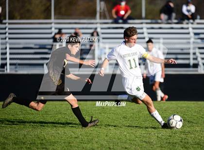Thumbnail 3 in Notre Dame, WH @ Amity Regional (SCC Div C 1st Round) photogallery.