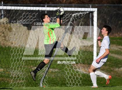 Thumbnail 2 in Notre Dame, WH @ Amity Regional (SCC Div C 1st Round) photogallery.