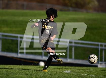Thumbnail 2 in Notre Dame, WH @ Amity Regional (SCC Div C 1st Round) photogallery.