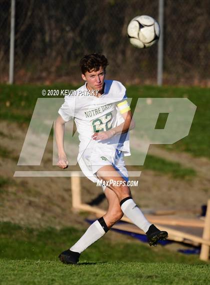 Thumbnail 1 in Notre Dame, WH @ Amity Regional (SCC Div C 1st Round) photogallery.
