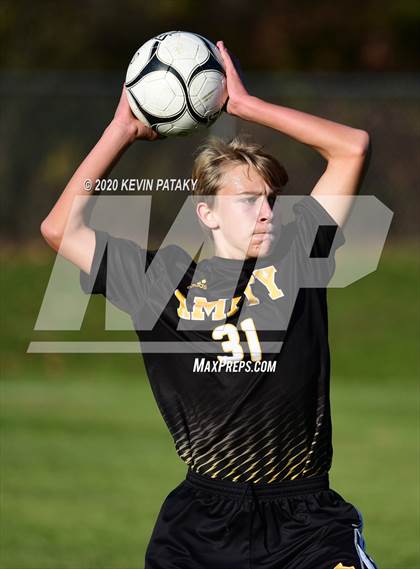Thumbnail 1 in Notre Dame, WH @ Amity Regional (SCC Div C 1st Round) photogallery.