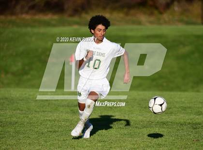 Thumbnail 3 in Notre Dame, WH @ Amity Regional (SCC Div C 1st Round) photogallery.