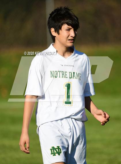 Thumbnail 3 in Notre Dame, WH @ Amity Regional (SCC Div C 1st Round) photogallery.