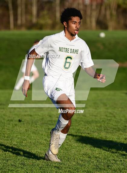Thumbnail 3 in Notre Dame, WH @ Amity Regional (SCC Div C 1st Round) photogallery.