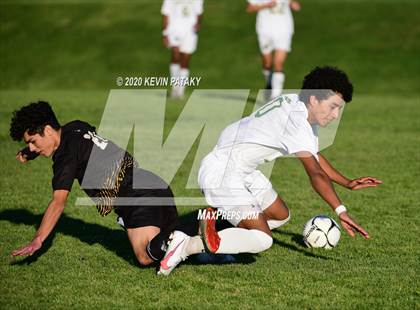 Thumbnail 3 in Notre Dame, WH @ Amity Regional (SCC Div C 1st Round) photogallery.
