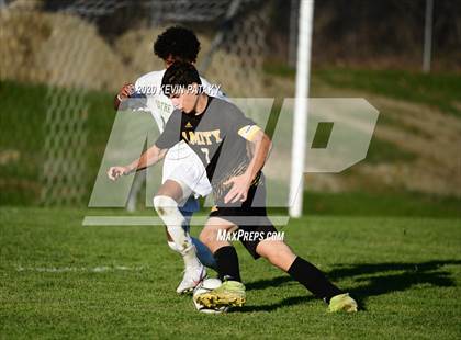 Thumbnail 1 in Notre Dame, WH @ Amity Regional (SCC Div C 1st Round) photogallery.