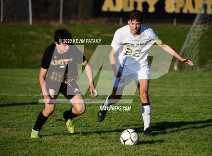 Thumbnail 2 in Notre Dame, WH @ Amity Regional (SCC Div C 1st Round) photogallery.