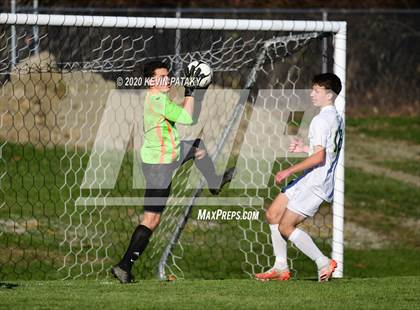 Thumbnail 3 in Notre Dame, WH @ Amity Regional (SCC Div C 1st Round) photogallery.