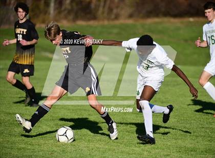 Thumbnail 1 in Notre Dame, WH @ Amity Regional (SCC Div C 1st Round) photogallery.