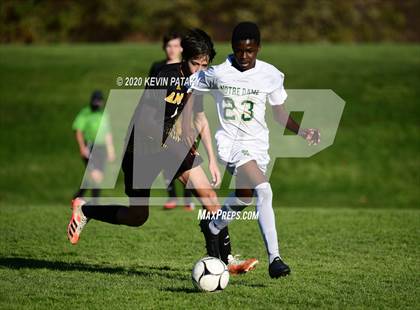 Thumbnail 2 in Notre Dame, WH @ Amity Regional (SCC Div C 1st Round) photogallery.