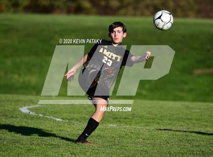 Thumbnail 2 in Notre Dame, WH @ Amity Regional (SCC Div C 1st Round) photogallery.