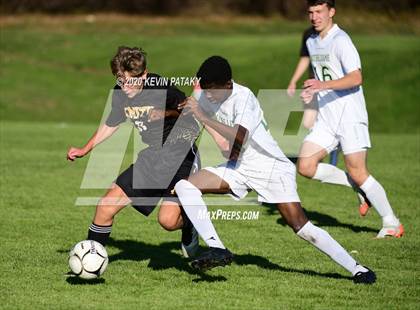 Thumbnail 1 in Notre Dame, WH @ Amity Regional (SCC Div C 1st Round) photogallery.
