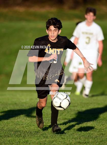 Thumbnail 3 in Notre Dame, WH @ Amity Regional (SCC Div C 1st Round) photogallery.