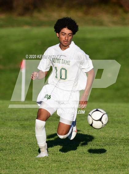 Thumbnail 2 in Notre Dame, WH @ Amity Regional (SCC Div C 1st Round) photogallery.