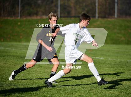 Thumbnail 3 in Notre Dame, WH @ Amity Regional (SCC Div C 1st Round) photogallery.